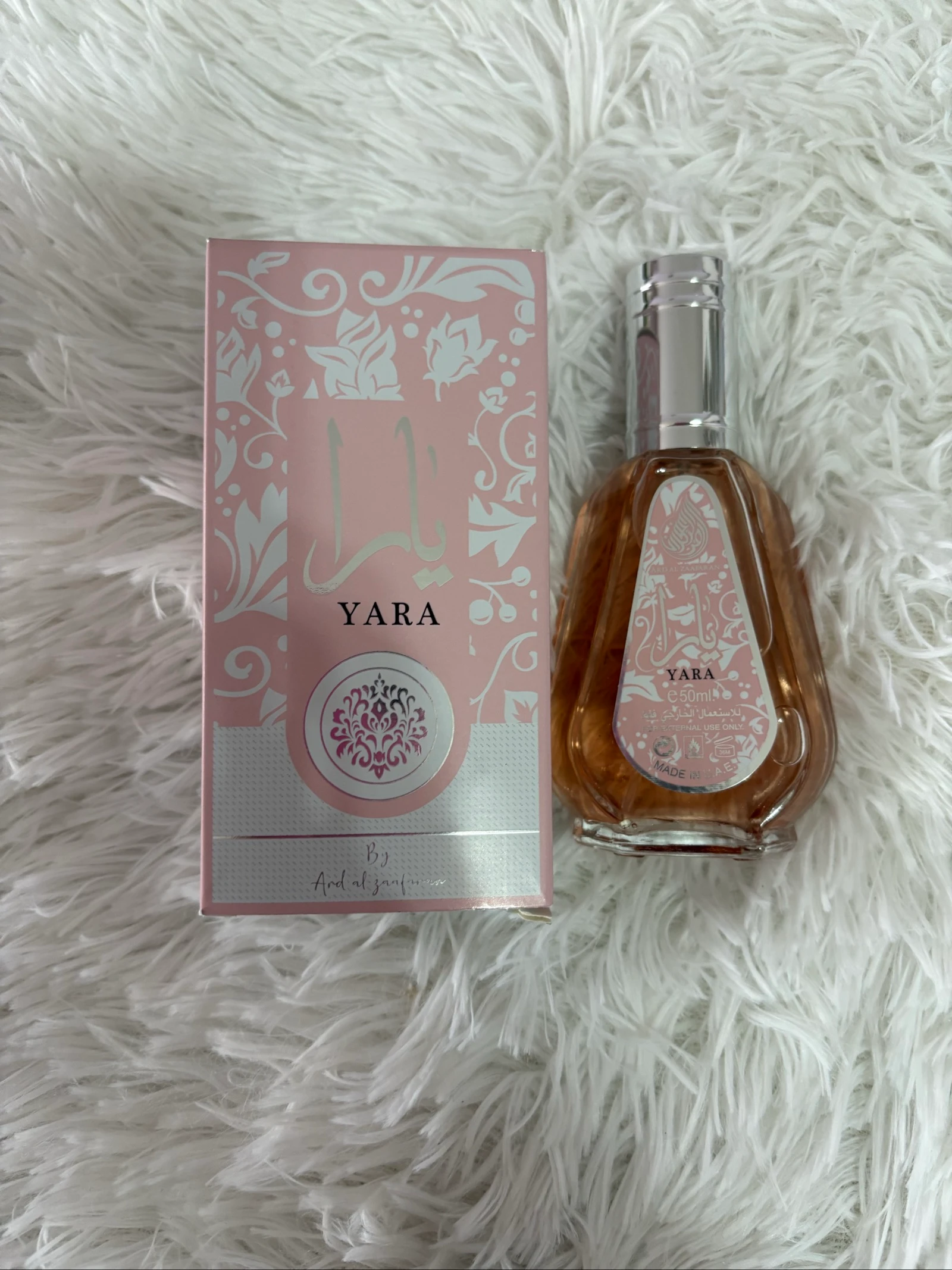 🌸 Perfume Árabe Yara Rosa 50 ml 🎀